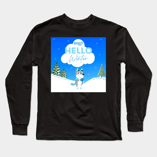 winter Long Sleeve T-Shirt by screamousking